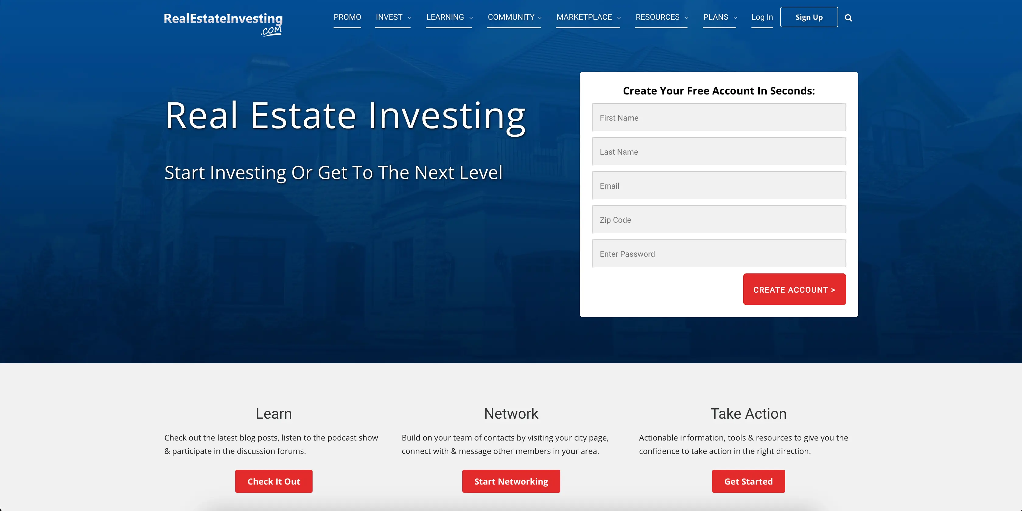 Real Estate Website