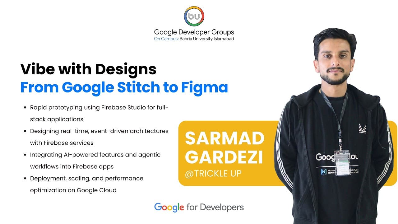 Now playing Vibe Coding with Firebase Studio