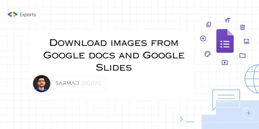 Download images from Google docs and Google Slides